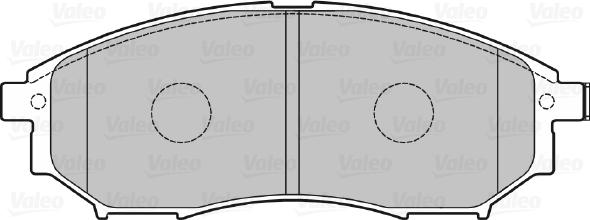 Valeo 601337 - Komplet Pločica, disk-kočnica www.molydon.hr