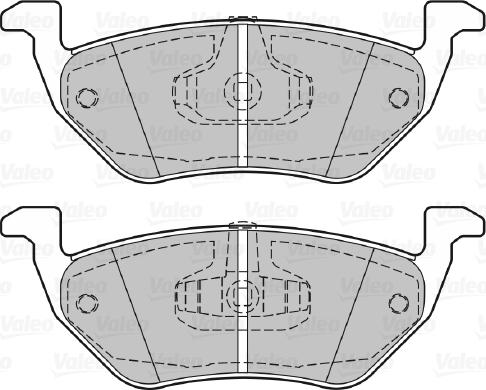 Valeo 601296 - Komplet Pločica, disk-kočnica www.molydon.hr