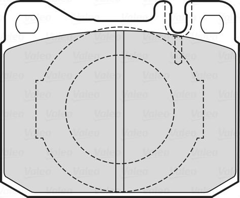 Valeo 601746 - Komplet Pločica, disk-kočnica www.molydon.hr