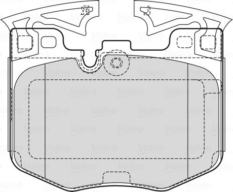 Valeo 601755 - Komplet Pločica, disk-kočnica www.molydon.hr