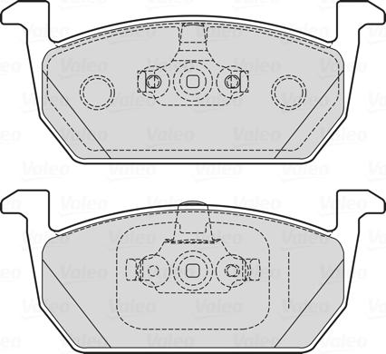 Valeo 601719 - Komplet Pločica, disk-kočnica www.molydon.hr