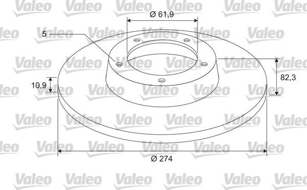 Valeo 675402 - Kočioni disk www.molydon.hr