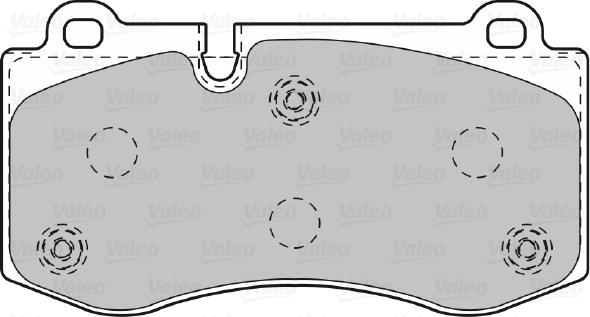 Valeo 670995 - Komplet Pločica, disk-kočnica www.molydon.hr