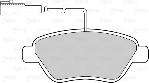 Valeo 670913 - Komplet Pločica, disk-kočnica www.molydon.hr