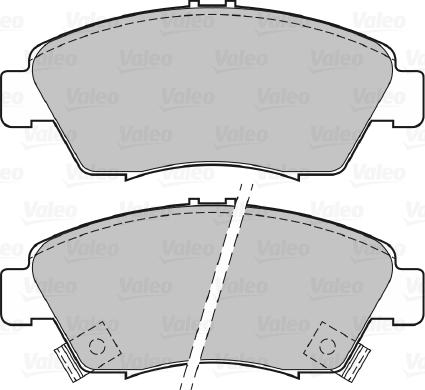 Valeo 670494 - Komplet Pločica, disk-kočnica www.molydon.hr