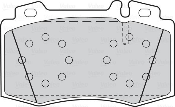 Valeo 670659 - Komplet Pločica, disk-kočnica www.molydon.hr