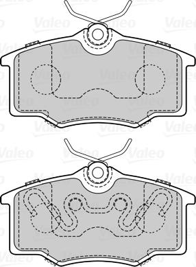 Valeo 670048 - Komplet Pločica, disk-kočnica www.molydon.hr