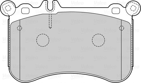 Valeo 670107 - Komplet Pločica, disk-kočnica www.molydon.hr