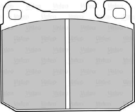 Valeo 670110 - Komplet Pločica, disk-kočnica www.molydon.hr