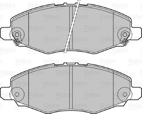 Valeo 670894 - Komplet Pločica, disk-kočnica www.molydon.hr