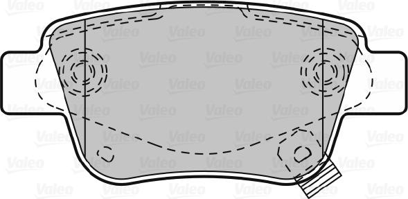 Valeo 670812 - Komplet Pločica, disk-kočnica www.molydon.hr