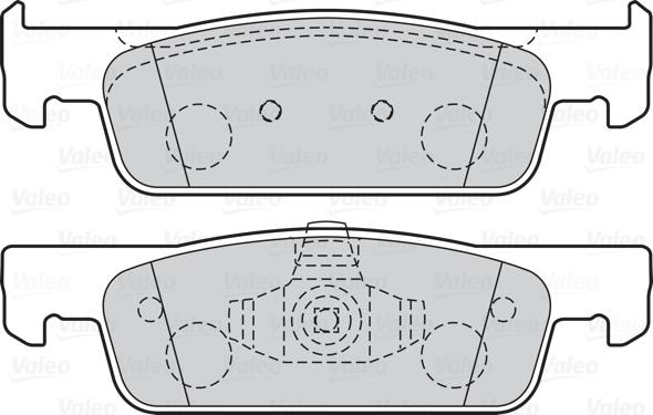 Valeo 670345 - Komplet Pločica, disk-kočnica www.molydon.hr