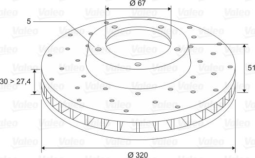 Valeo 197472 - Kočioni disk www.molydon.hr