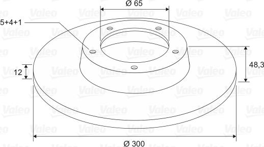 Valeo 197583 - Kočioni disk www.molydon.hr