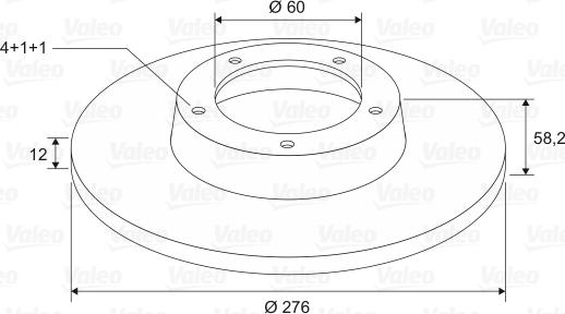 Valeo 197523 - Kočioni disk www.molydon.hr