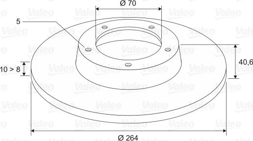 Valeo 197574 - Kočioni disk www.molydon.hr