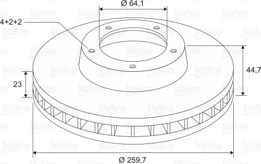 Valeo 197619 - Kočioni disk www.molydon.hr