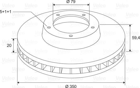 Valeo 197684 - Kočioni disk www.molydon.hr