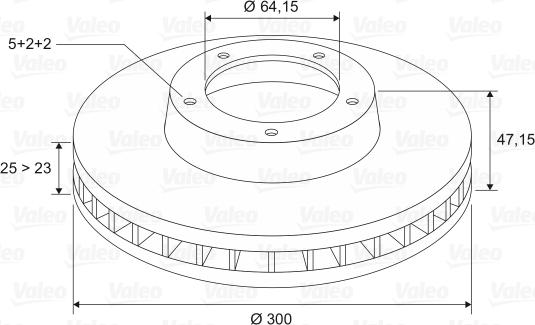 Valeo 197144 - Kočioni disk www.molydon.hr