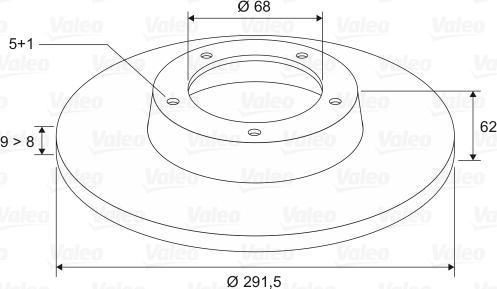 Valeo 197106 - Kočioni disk www.molydon.hr