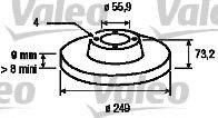 Valeo 197100 - Kočioni disk www.molydon.hr