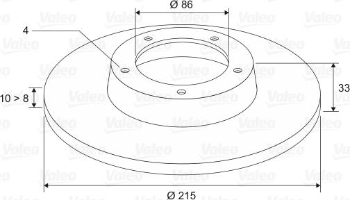 Valeo 197114 - Kočioni disk www.molydon.hr