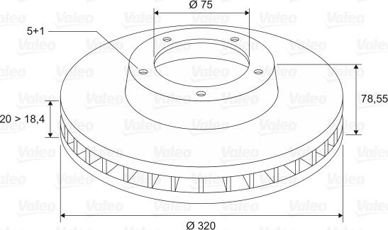 Valeo 197179 - Kočioni disk www.molydon.hr