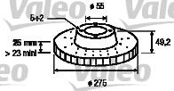 Valeo 197170 - Kočioni disk www.molydon.hr