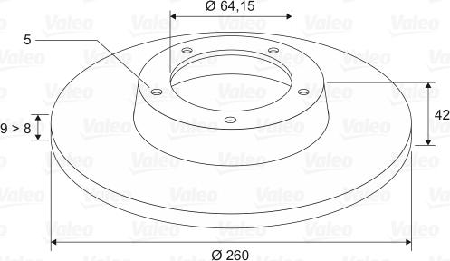 Valeo 197343 - Kočioni disk www.molydon.hr