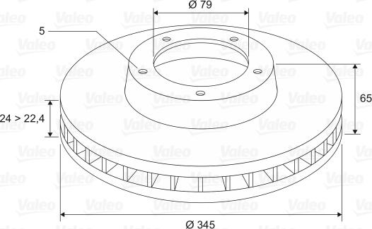 Valeo 197363 - Kočioni disk www.molydon.hr