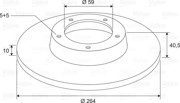 Valeo 197749 - Kočioni disk www.molydon.hr