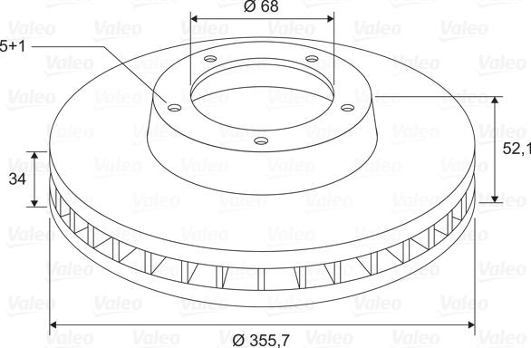 Valeo 197743 - Kočioni disk www.molydon.hr