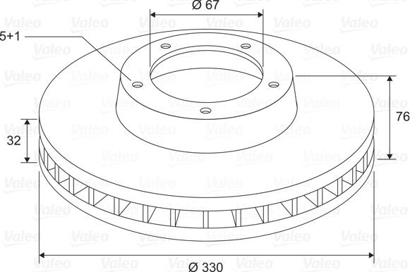 Valeo 197718 - Kočioni disk www.molydon.hr