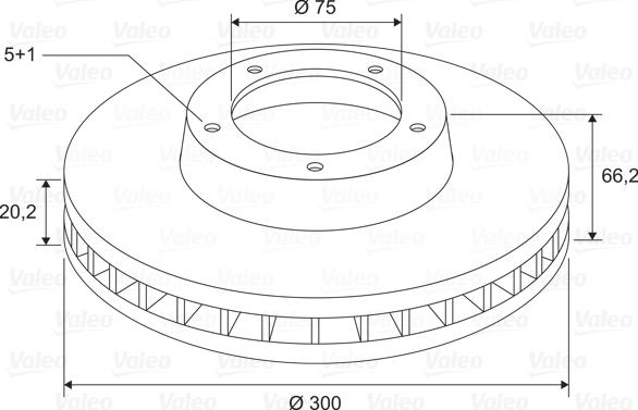 Valeo 197786 - Kočioni disk www.molydon.hr