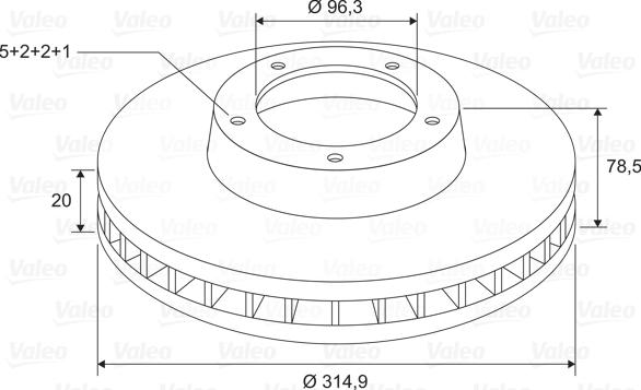 Valeo 197729 - Kočioni disk www.molydon.hr