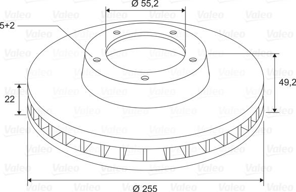 Valeo 197770 - Kočioni disk www.molydon.hr