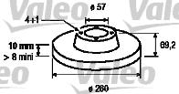 Valeo 186490 - Kočioni disk www.molydon.hr