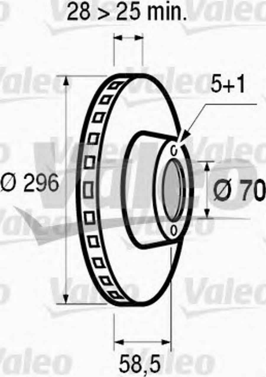 Valeo 186491 - Kočioni disk www.molydon.hr