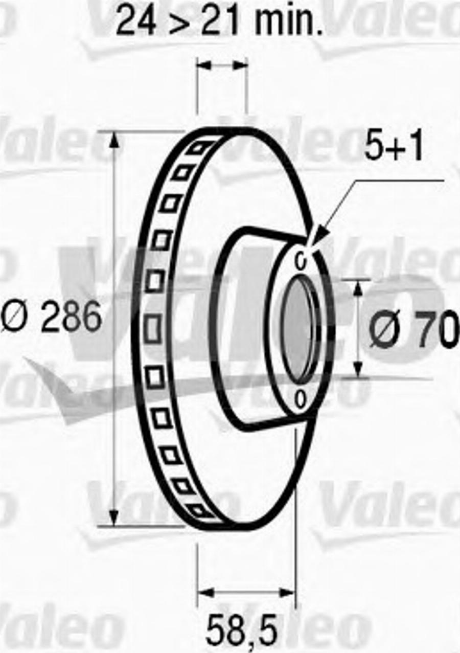 Valeo 186492 - Kočioni disk www.molydon.hr