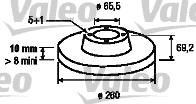 Valeo 186497 - Kočioni disk www.molydon.hr