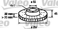 Valeo 186451 - Kočioni disk www.molydon.hr