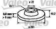 Valeo 186458 - Kočioni disk www.molydon.hr