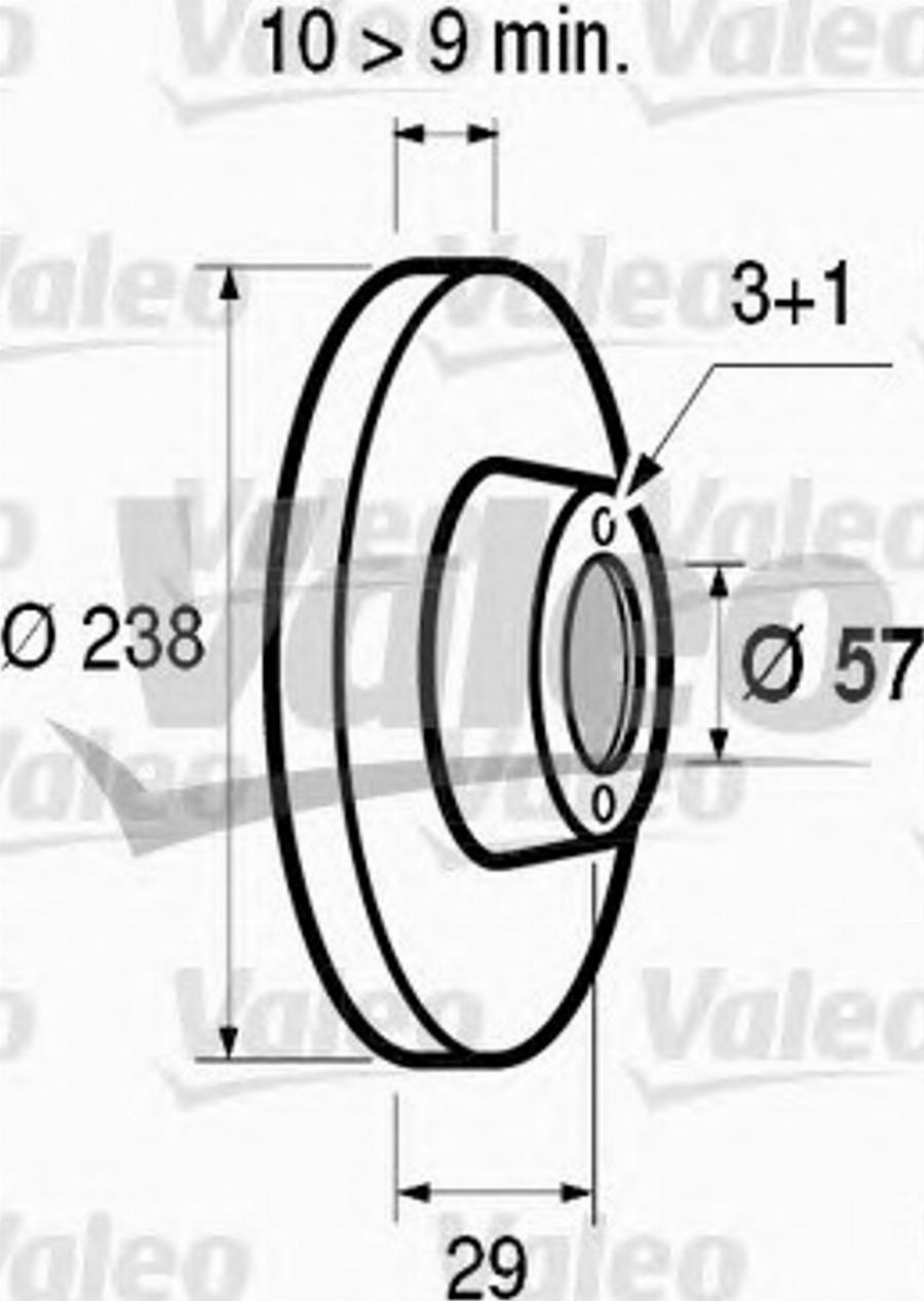 Valeo 186414 - Kočioni disk www.molydon.hr