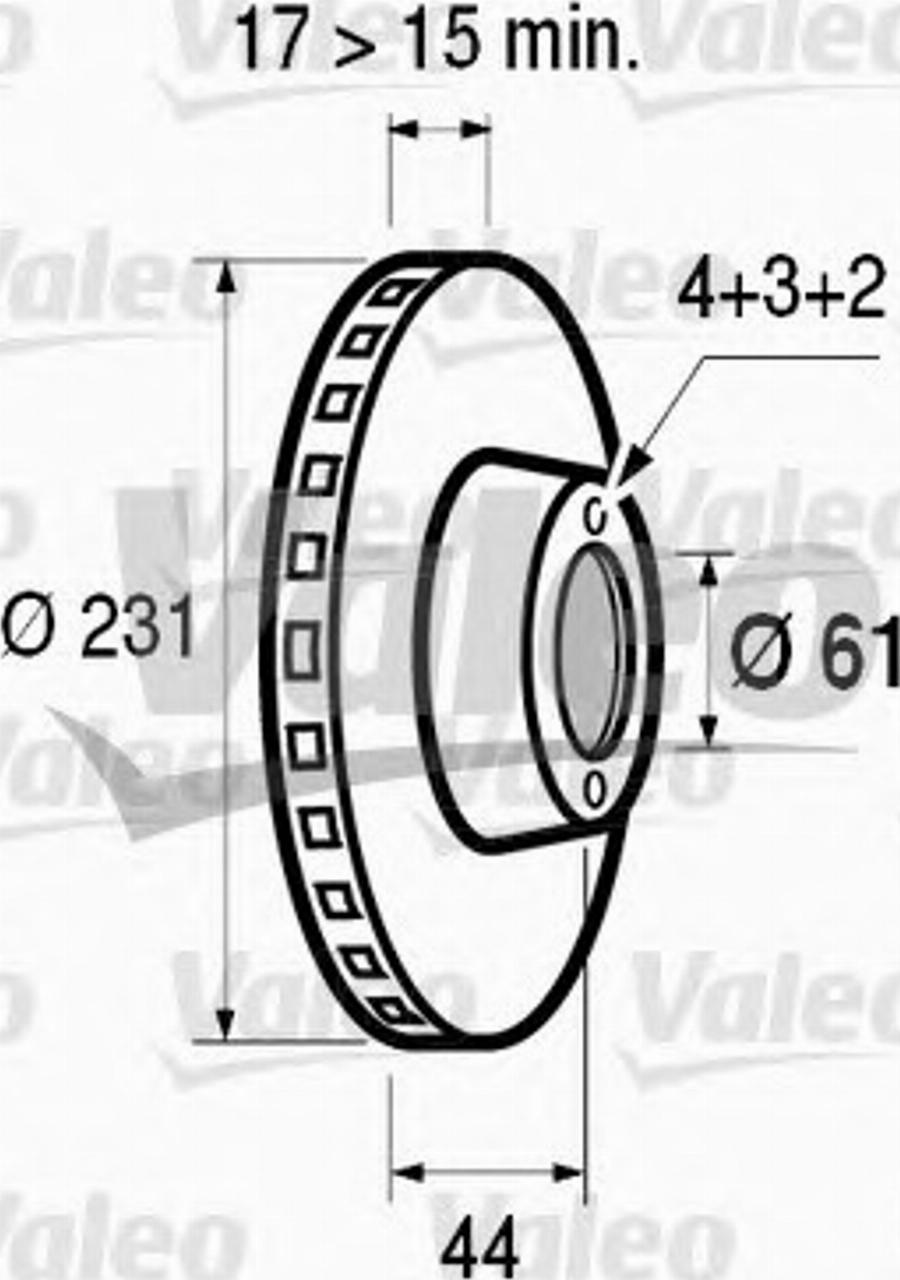 Valeo 186430 - Kočioni disk www.molydon.hr