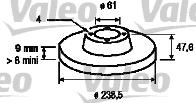 Valeo 186432 - Kočioni disk www.molydon.hr