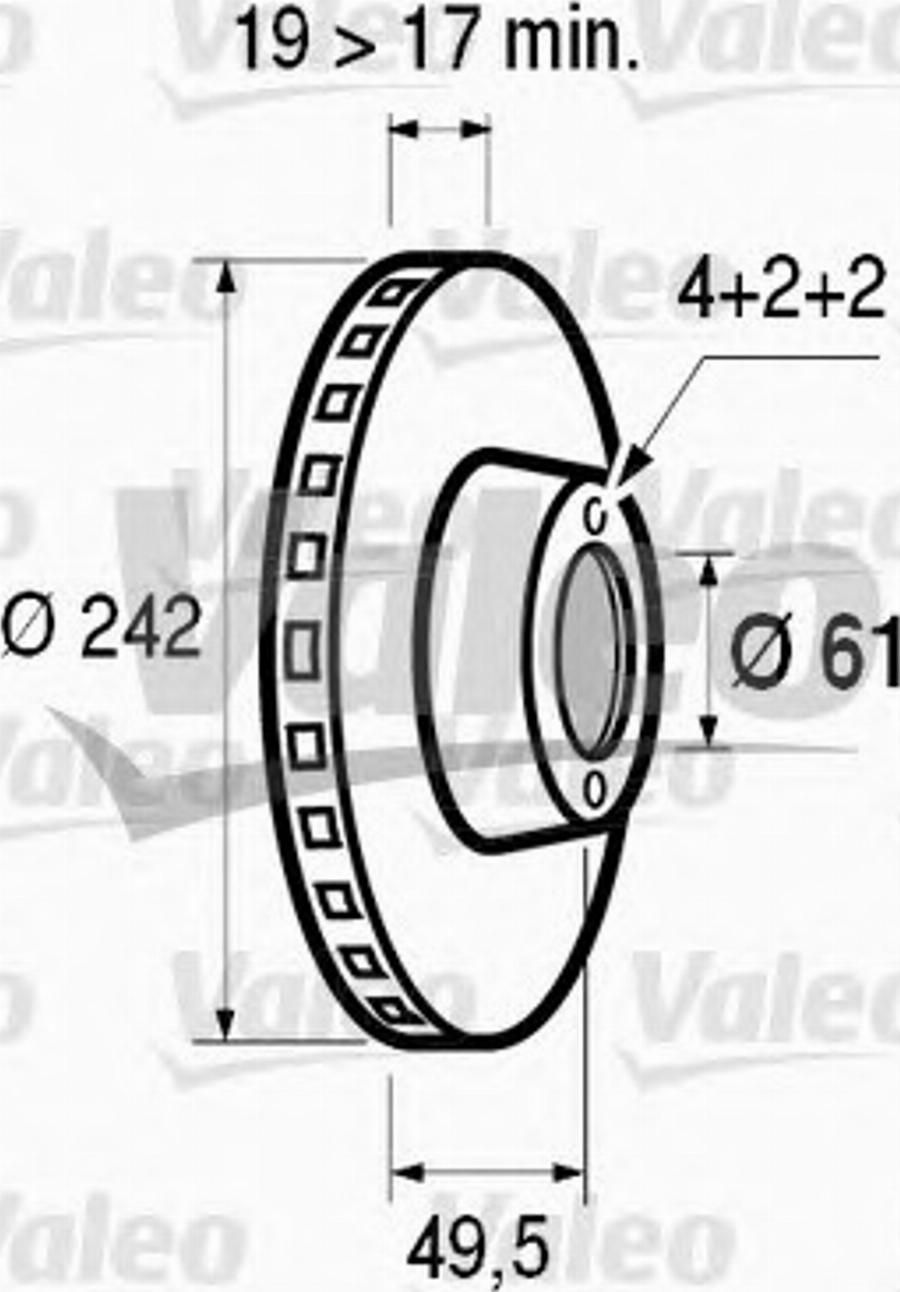 Valeo 186429 - Kočioni disk www.molydon.hr