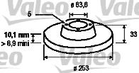 Valeo 186424 - Kočioni disk www.molydon.hr