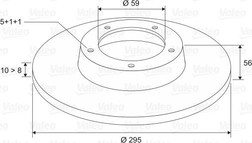 Valeo 186421 - Kočioni disk www.molydon.hr