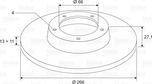 Valeo 186599 - Kočioni disk www.molydon.hr