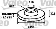 Valeo 186596 - Kočioni disk www.molydon.hr